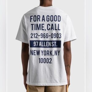 The Crood Company “For a good time” Tee Shirt Purple Font